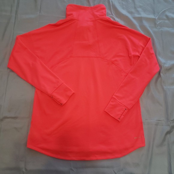 Nike Women Running Relay Midweight Pullover Sweater 659996 Pink 646 Size M - Picture 7 of 10